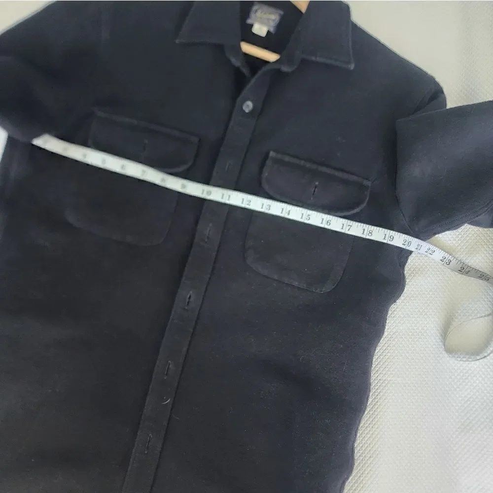 J crew shacket cotton button front shirt jacket